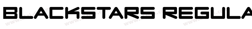 BlackStars Regular◆字体转换